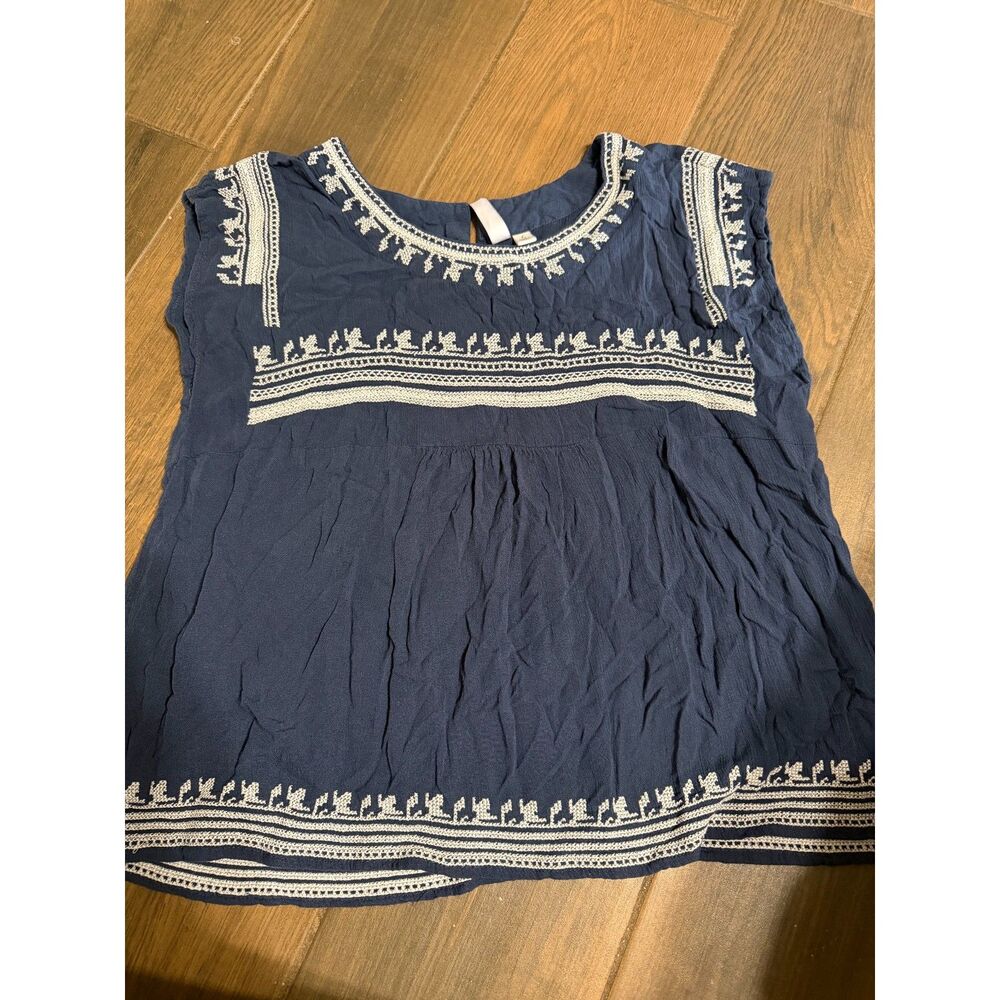 Alya Navy Top